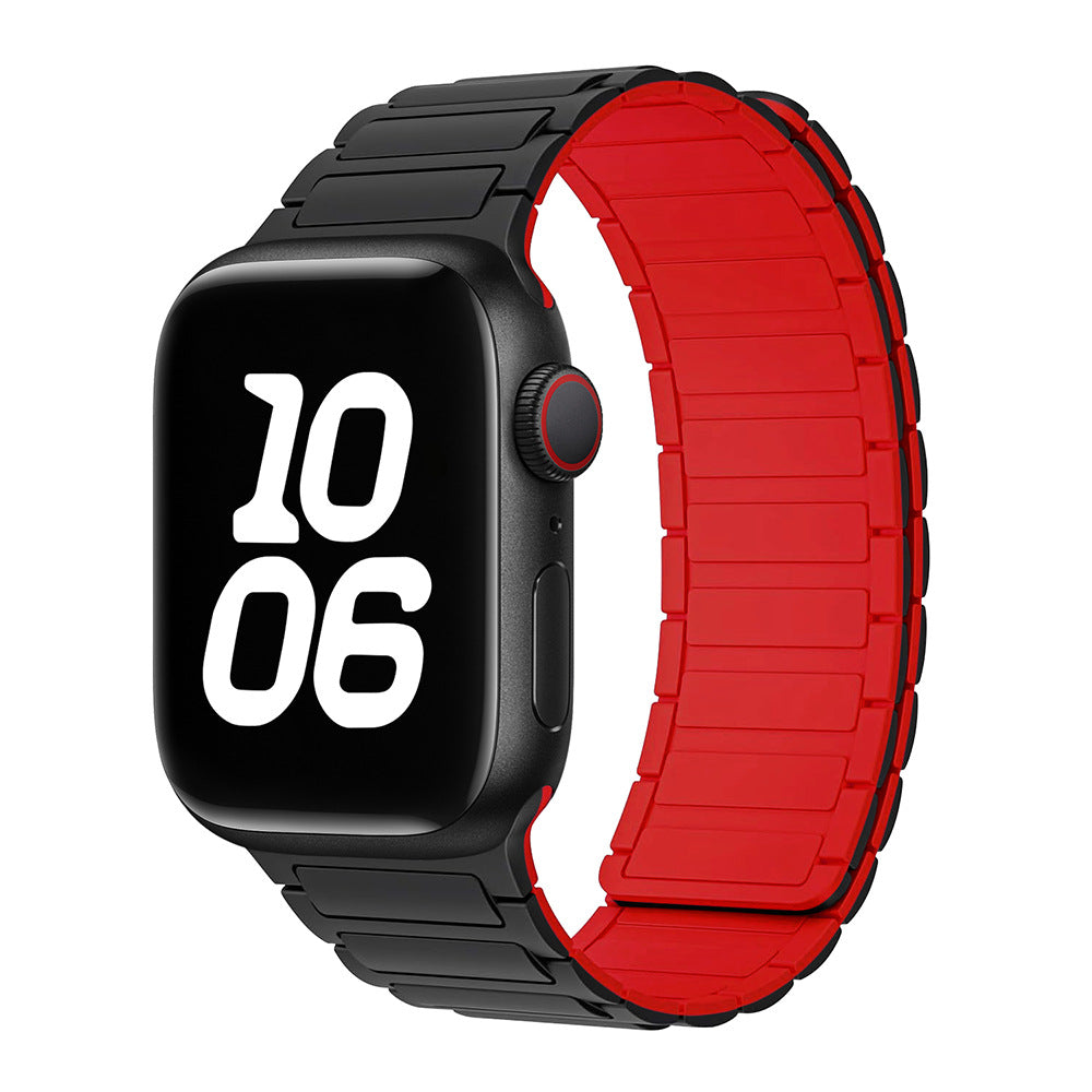 Magnetisches Silikon-Schlaufenarmband als Zubehör für die Nova-Smartwatch – Lamylie