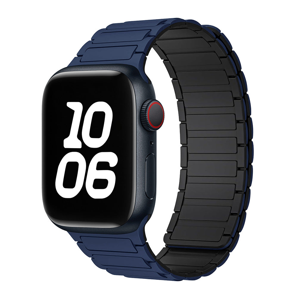 Magnetisches Silikon-Schlaufenarmband als Zubehör für die Nova-Smartwatch – Lamylie