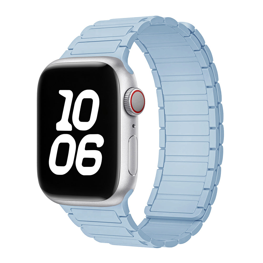 Magnetisches Silikon-Schlaufenarmband als Zubehör für die Nova-Smartwatch – Lamylie