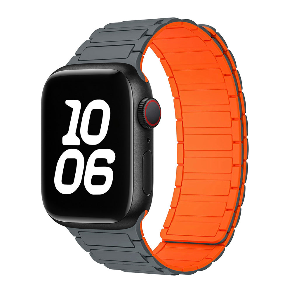 Magnetisches Silikon-Schlaufenarmband als Zubehör für die Nova-Smartwatch – Lamylie
