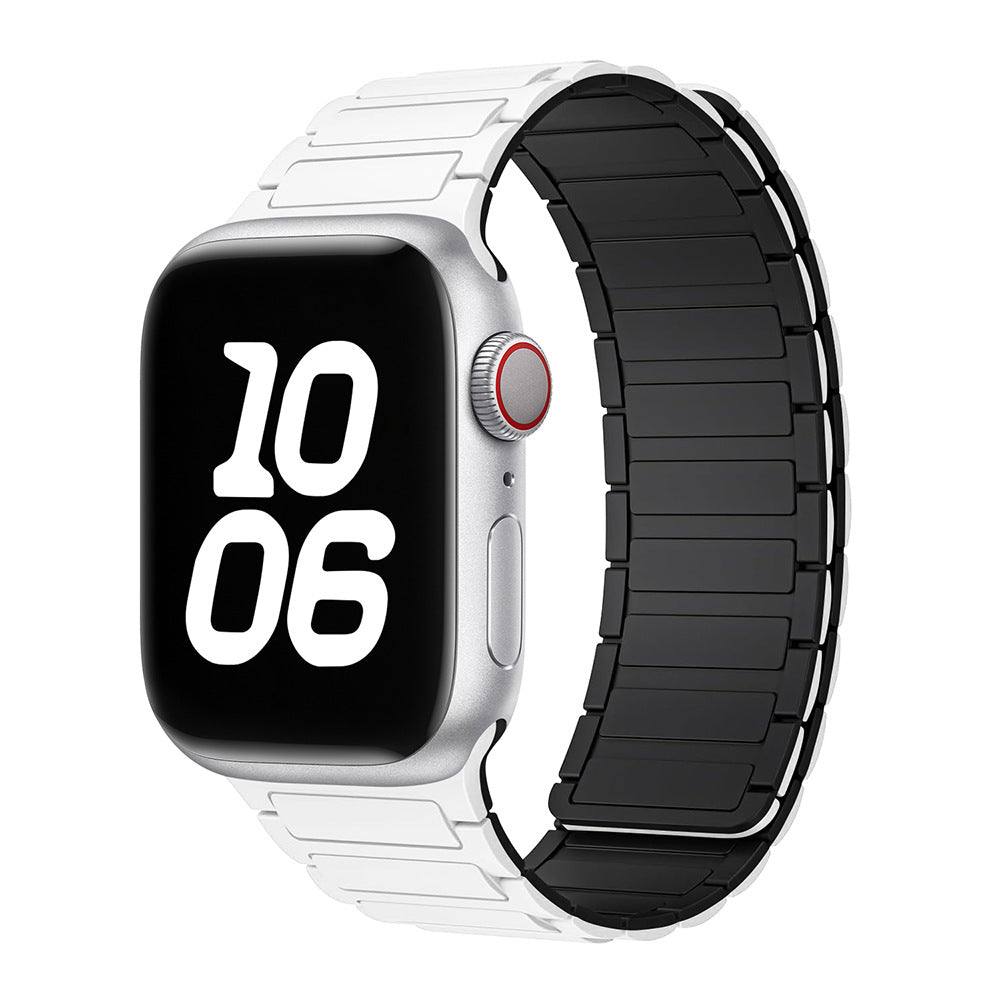 Magnetisches Silikon-Schlaufenarmband als Zubehör für die Nova-Smartwatch – Lamylie