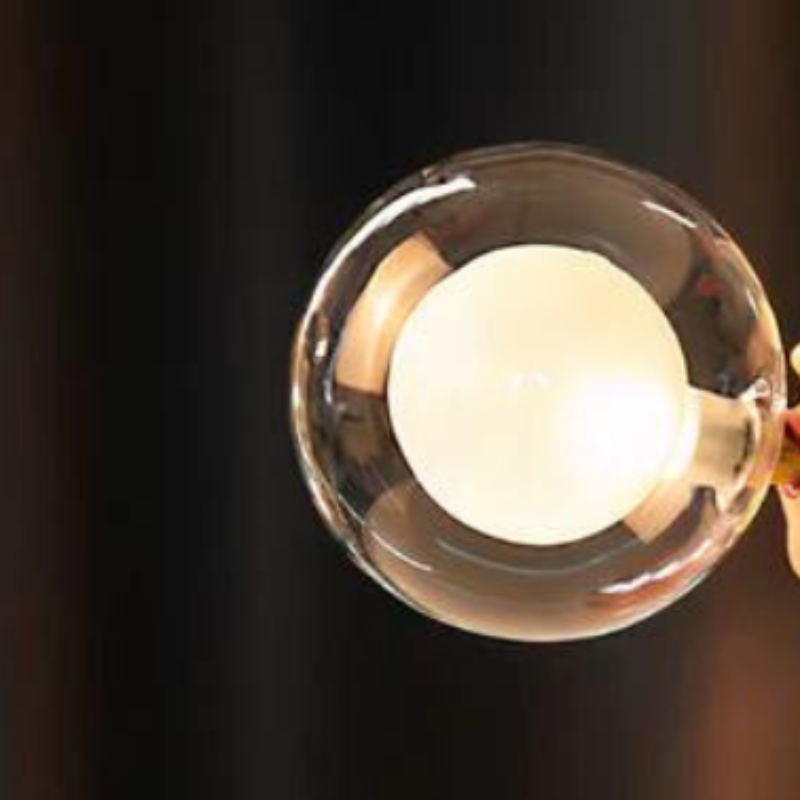 Artisan Table Lamp Handmade Resin & Glass USB Rechargeable - Lamylie
