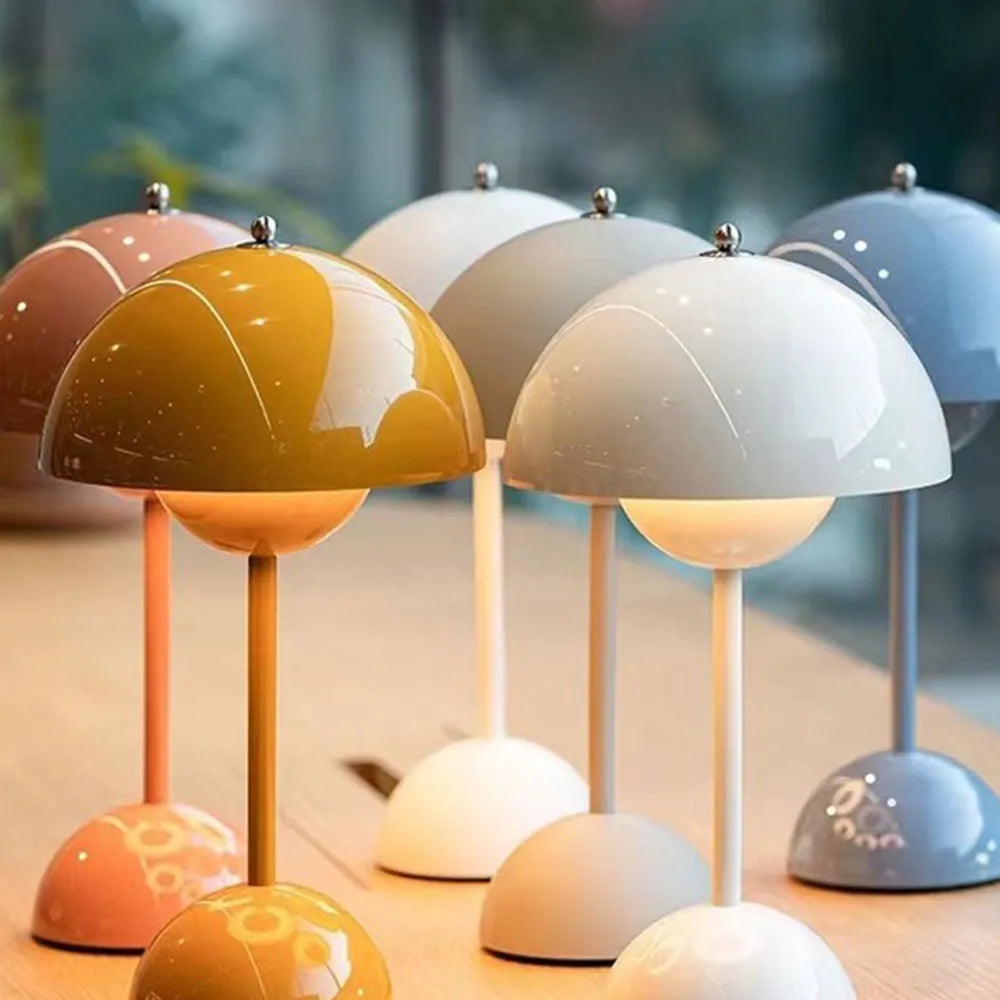Funghi Lights | USB rechargeable + dimmable in 3 levels - Lamylie