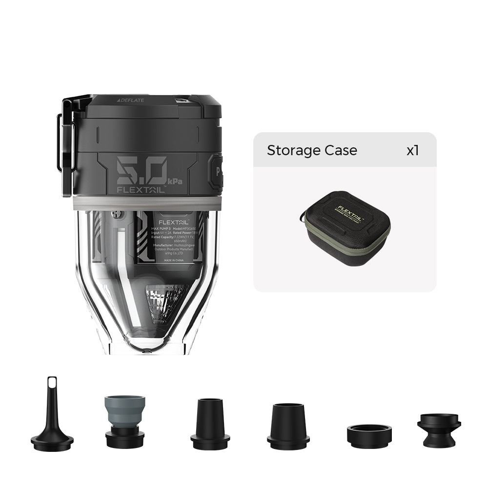 Camping Pump with Light for Outdoor Use - Lamylie