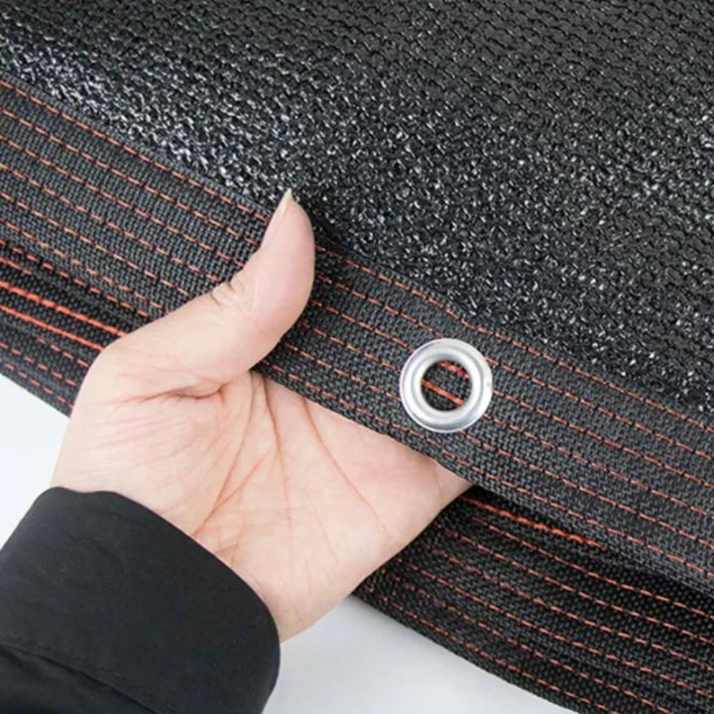 HDPE-solsegel för utomhusbruk med UV-beständig struktur | Rektangulärt solskyddstyg för trädgård, terrass och balkong – Lamylie