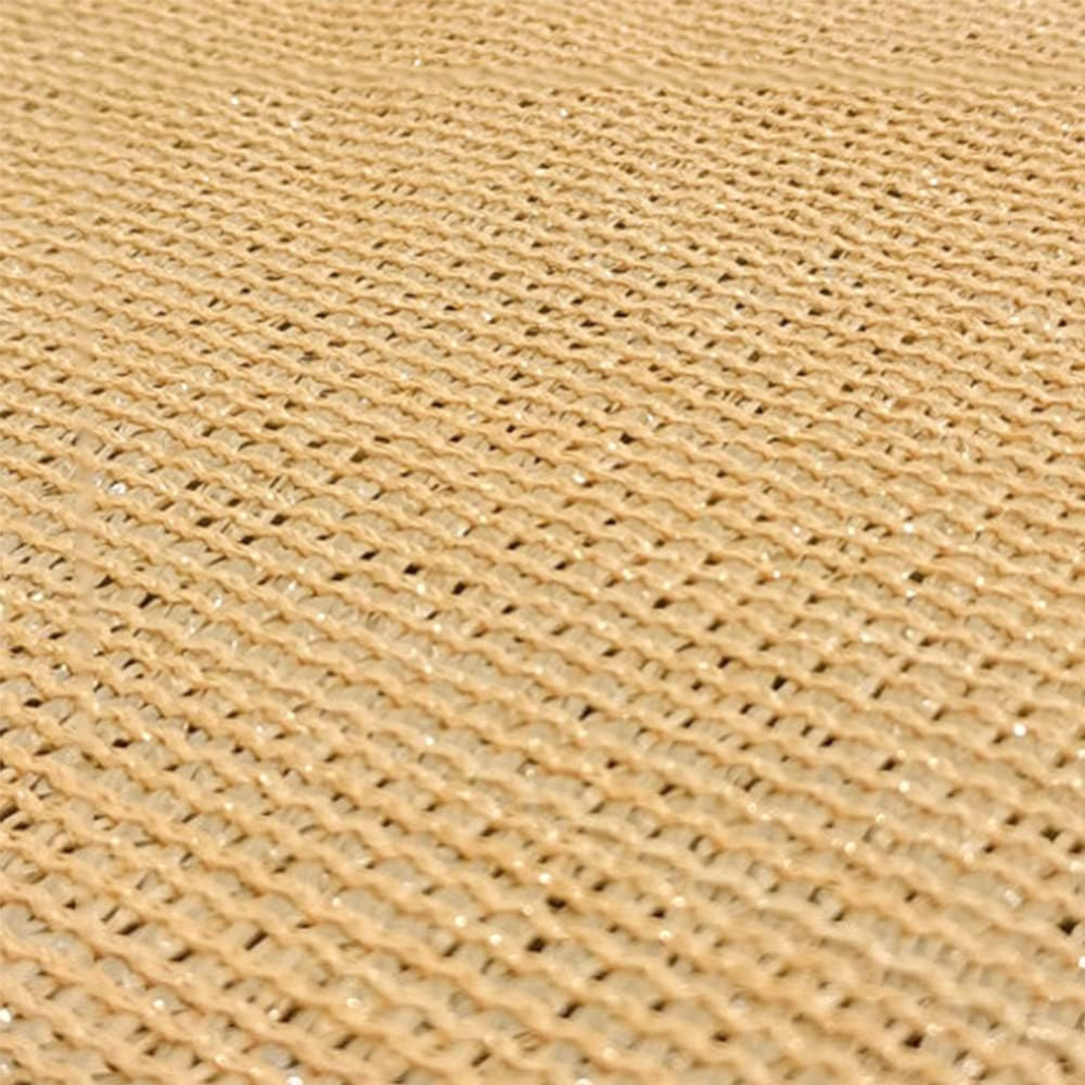 Voile d’ombrage en PEHD pour extérieur avec structure résistante aux UV | Toile d’ombrage rectangulaire pour jardin, terrasse et balcon - Lamylie