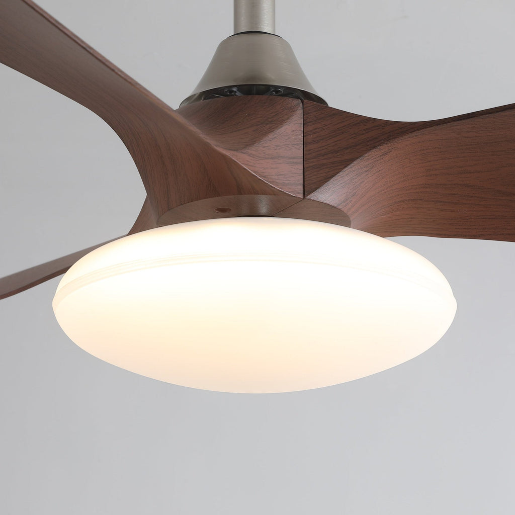 Sylvara mennyezeti ventilátor világítással | 80cm | 6 beállítás | modern kialakítás – Lamylie