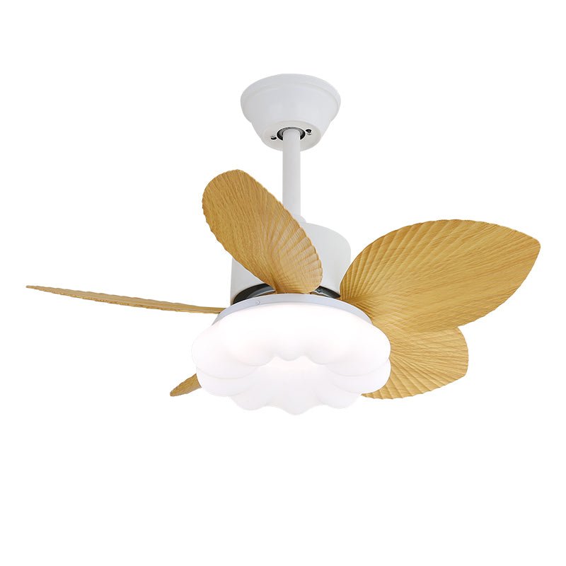 Takfläkt med belysning — tropisk trädesign — Ø75 cm — 6 hastigheter - Lamylie