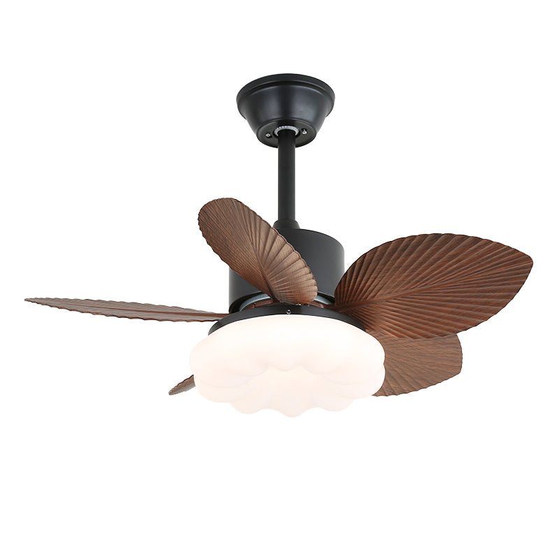 Takfläkt med belysning — tropisk trädesign — Ø75 cm — 6 hastigheter - Lamylie