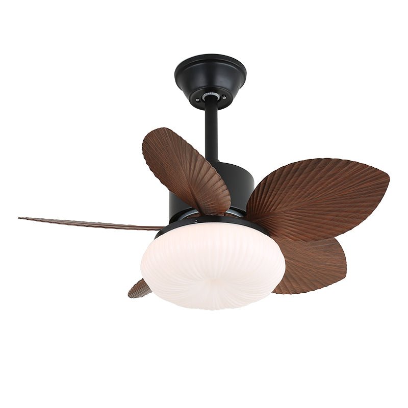 Takfläkt med belysning — tropisk trädesign — Ø75 cm — 6 hastigheter - Lamylie