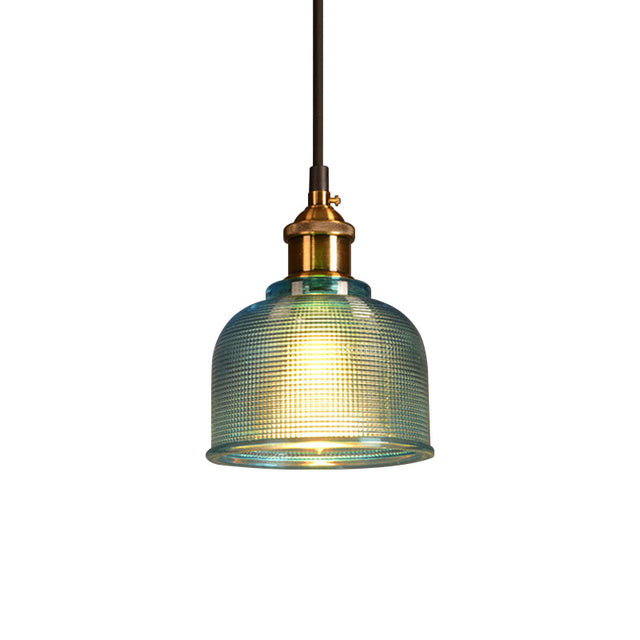 Vintage Glas Hängeleuchte - Lamylie