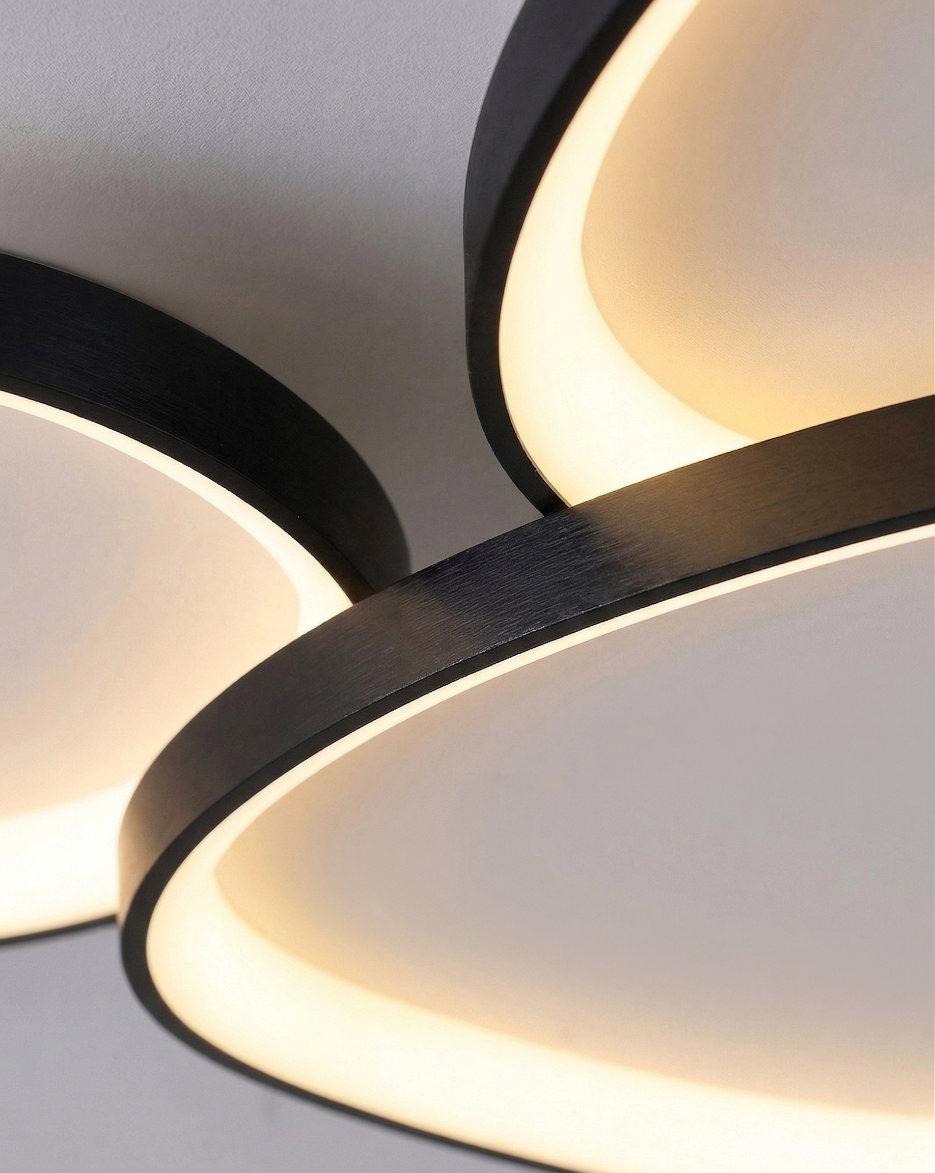Pinnacle LED Ceiling Lamp | Minimalist Modern Ceiling Lighting with Subtle Refinement - Lamylie