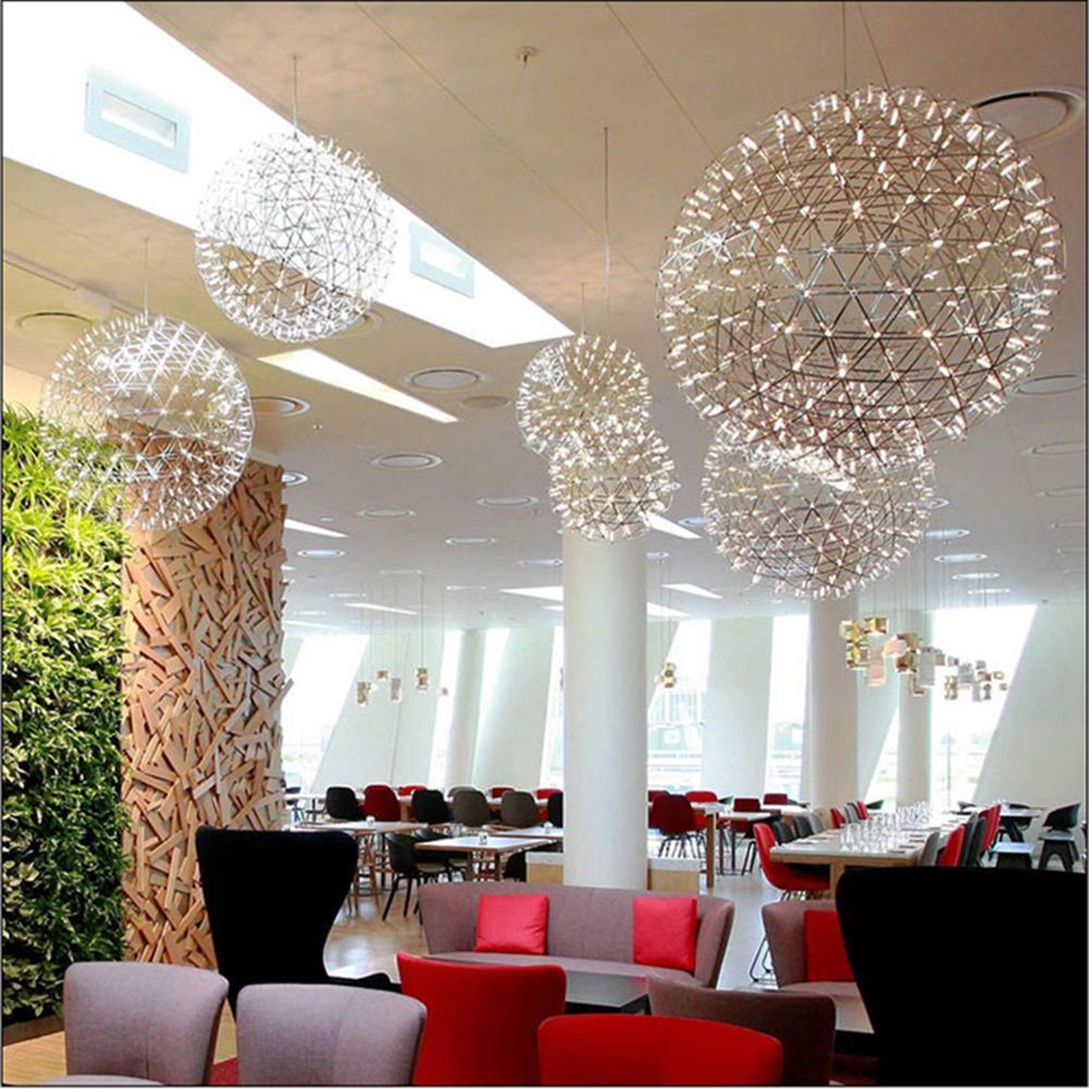 LED-hanglamp Zilveren Globe Sfeerverlichting Moderne Lamp Globe met Dimbare Lichtpunten Transparante Kristallen Globe Decoratief Scandinavisch Warmwit Industrieel Design Interieurlamp - Lamylie