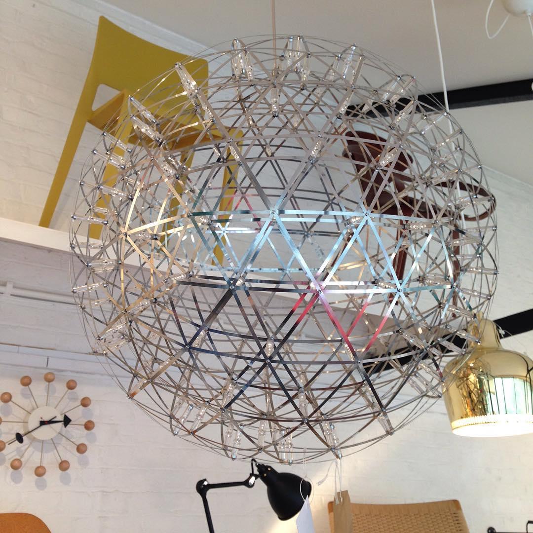 LED-hanglamp Zilveren Globe Sfeerverlichting Moderne Lamp Globe met Dimbare Lichtpunten Transparante Kristallen Globe Decoratief Scandinavisch Warmwit Industrieel Design Interieurlamp - Lamylie