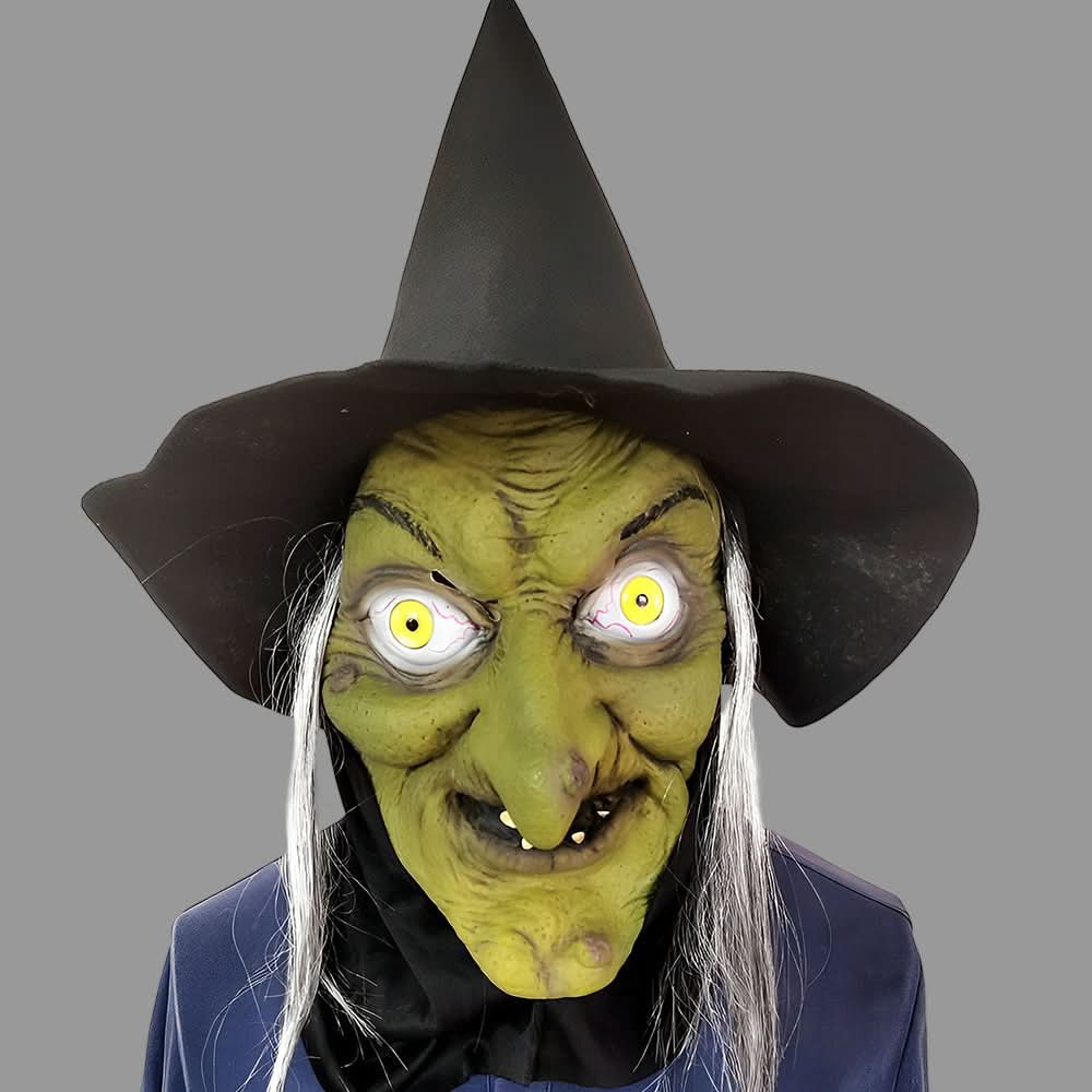 Máscara de personagem flexível e realista em látex Rolewear