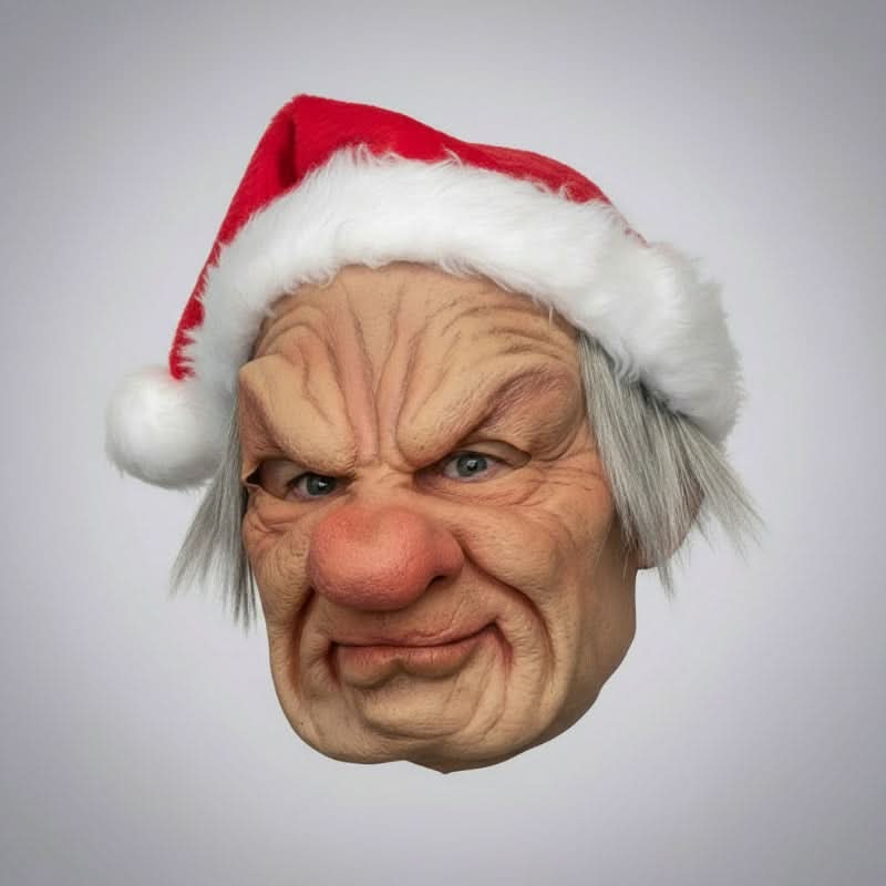Máscara de personagem flexível e realista em látex Rolewear