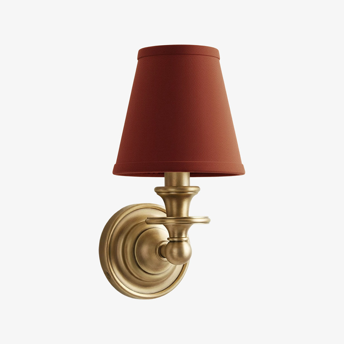 Wall Lamp with Fabric Shade and Gooseneck Arm | Wrought Iron Fixture with Adjustable Reading Lamp - Lamylie