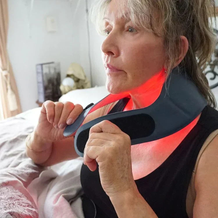 Neck-Worn Portable Red Light Therapy Device for Hands-Free Use - Lamylie