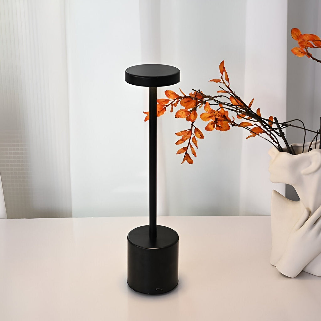 LumoRetro | USB-aufladbare kabellose Retro-Tischlampe - Lamylie