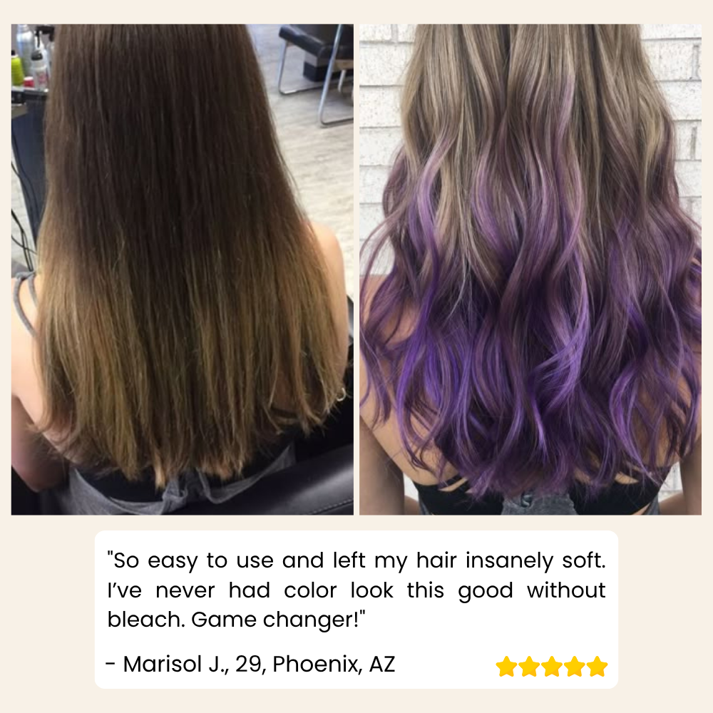 GlamUp Non-Bleaching Hair Nourishing Hair Coloring Dye - Lamylie