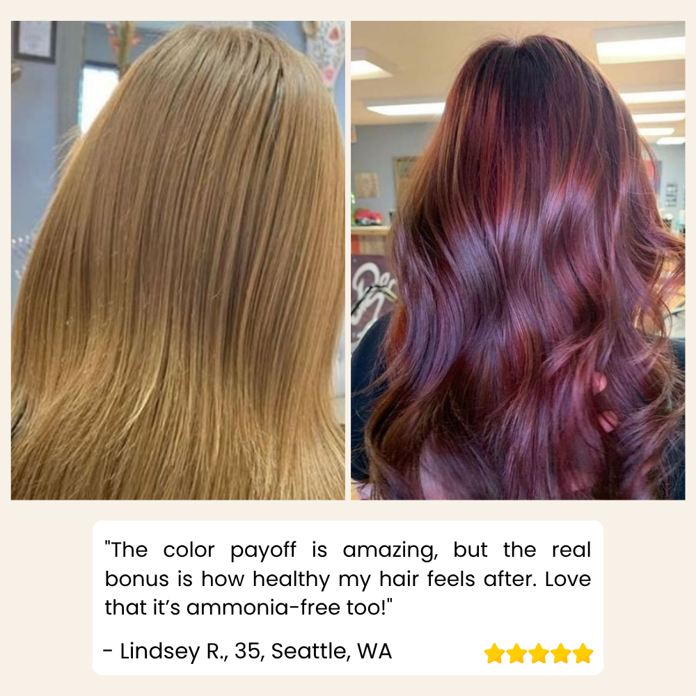 GlamUp Non-Bleaching Hair Nourishing Hair Coloring Dye - Lamylie