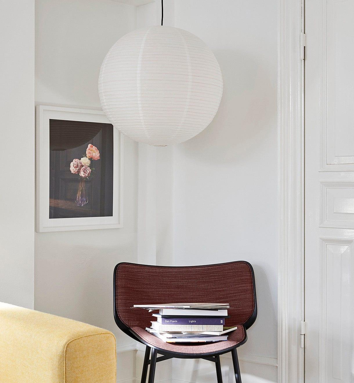 Japanese Mulberry Paper Pendant Lamp — Handmade Washi Lampshade Globe Ambient Lighting - Lamylie
