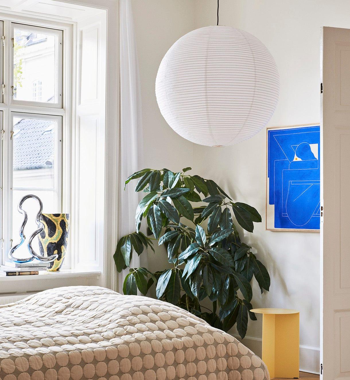 Japanese Mulberry Paper Pendant Lamp — Handmade Washi Lampshade Globe Ambient Lighting - Lamylie