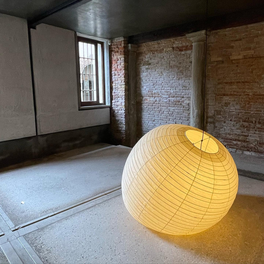 Japanese Mulberry Paper Pendant Lamp — Handmade Washi Lampshade Globe Ambient Lighting - Lamylie