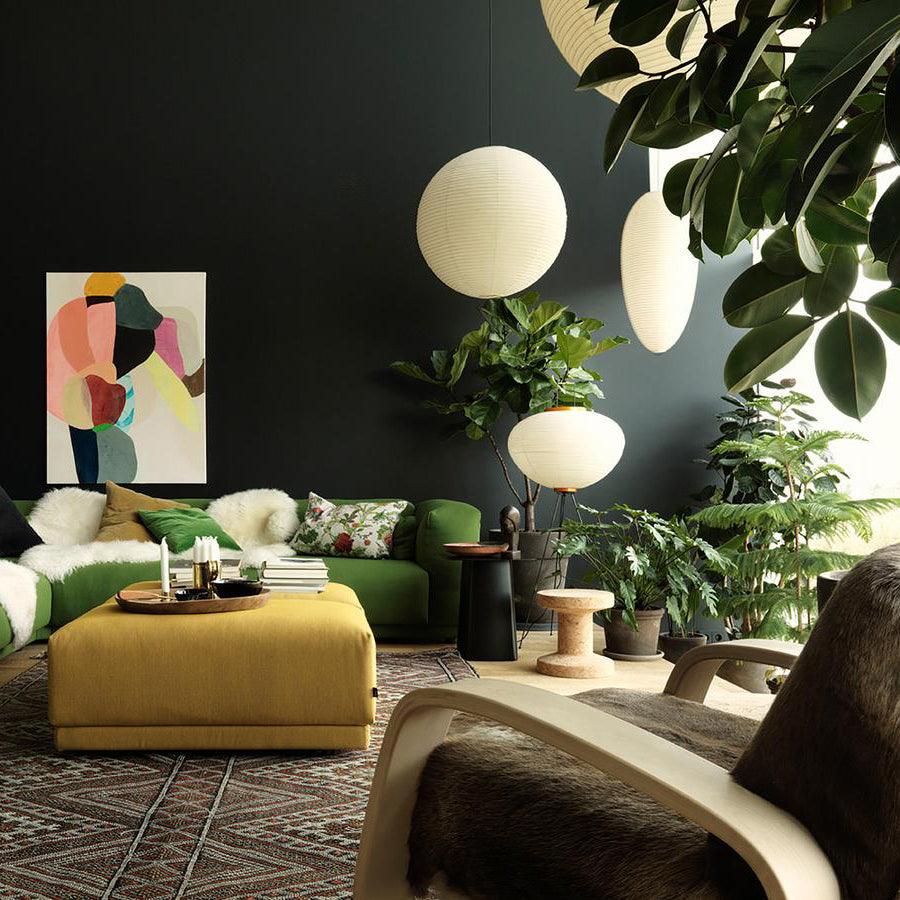 Japanese Mulberry Paper Pendant Lamp — Handmade Washi Lampshade Globe Ambient Lighting - Lamylie
