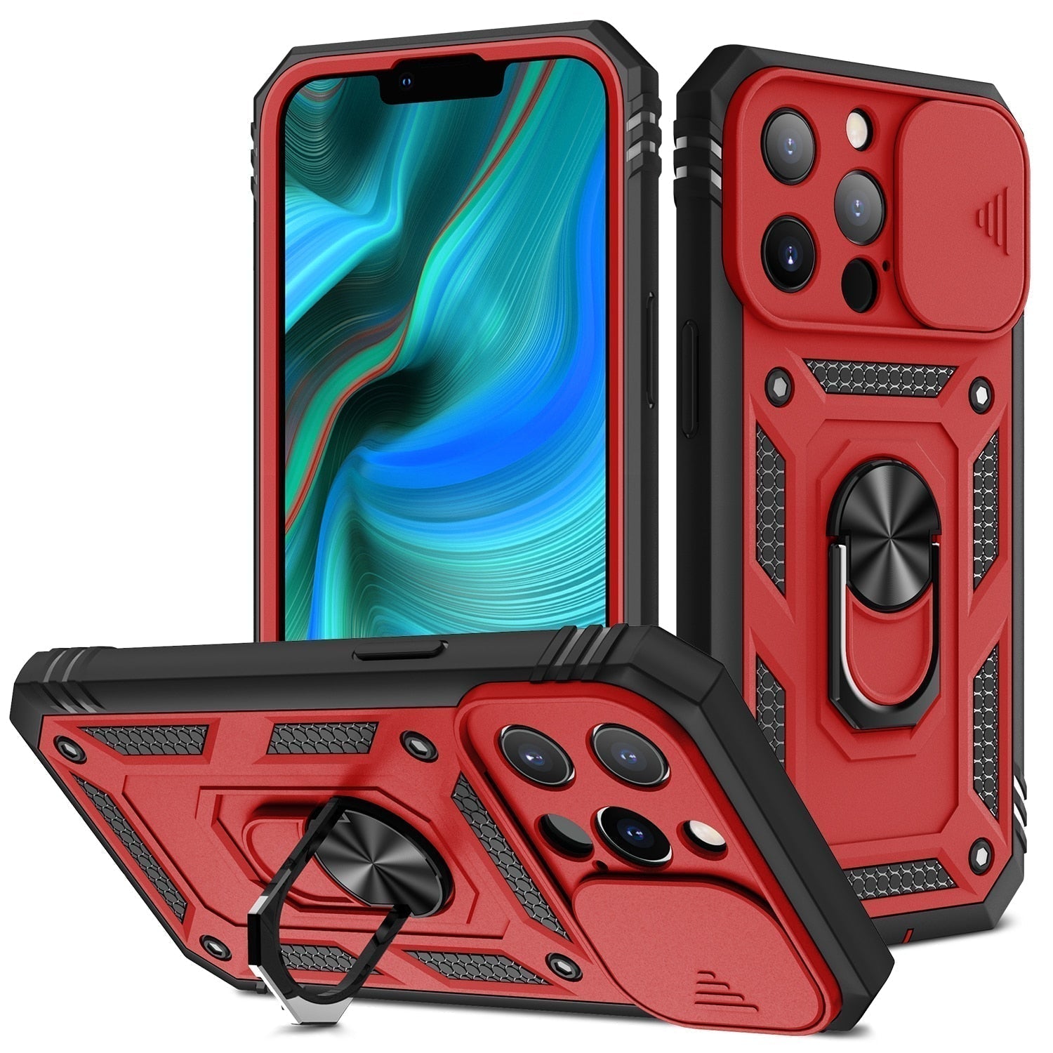 Military Grade Armor Case for iPhone – 360° Protection, Shockproof, MagSafe-Compatible - Lamylie