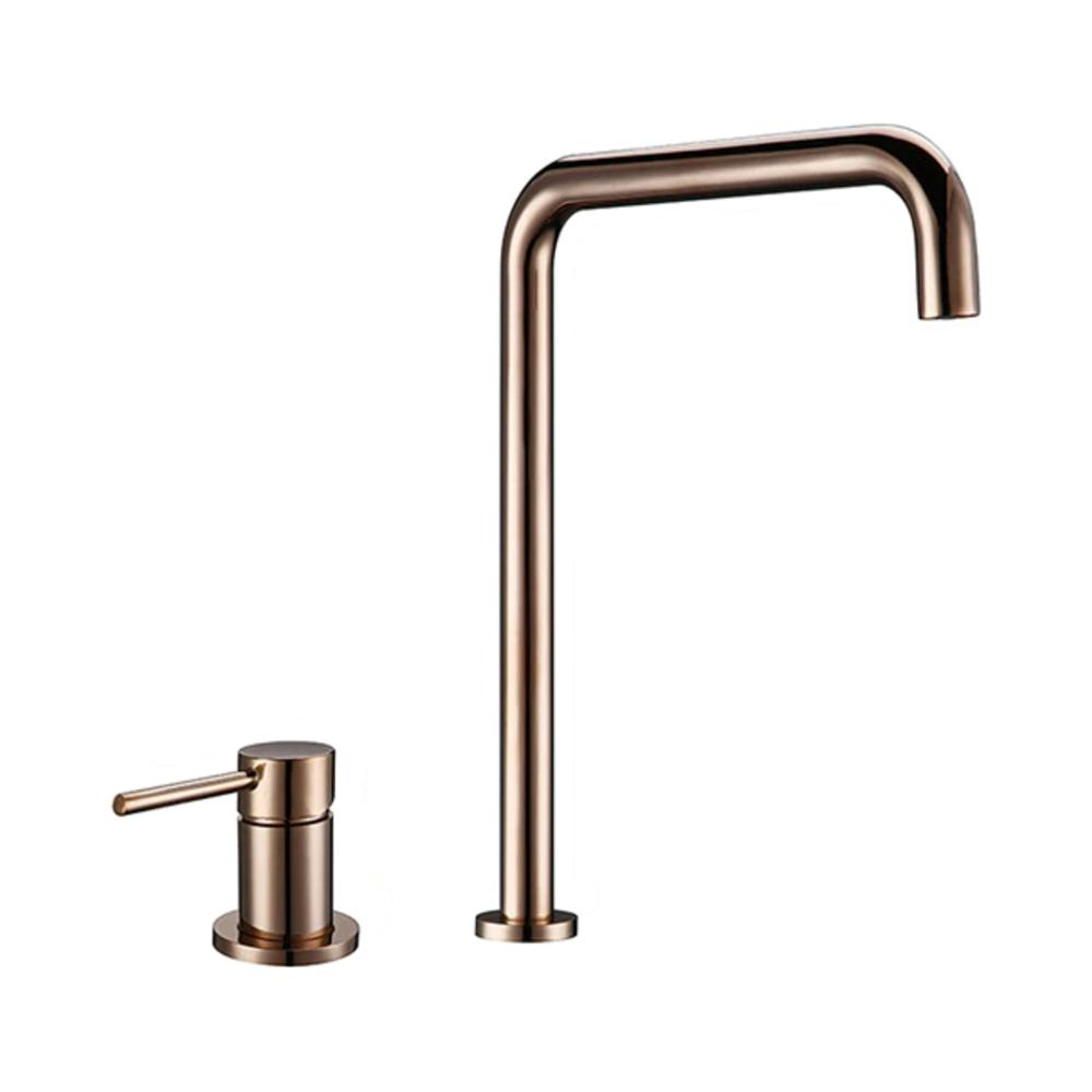 Moderner Küchenwasserhahn aus massivem Messing – langlebiges und stilvolles Design – Lamylie