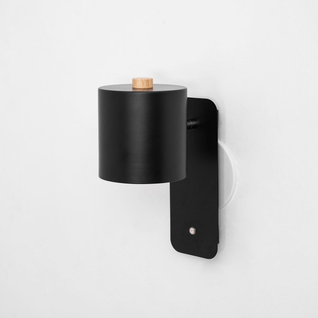 Rotatable Wall Lamp Rechargeable USB-C 350° Rotation Dimmable Touch 4 Colors - Lamylie