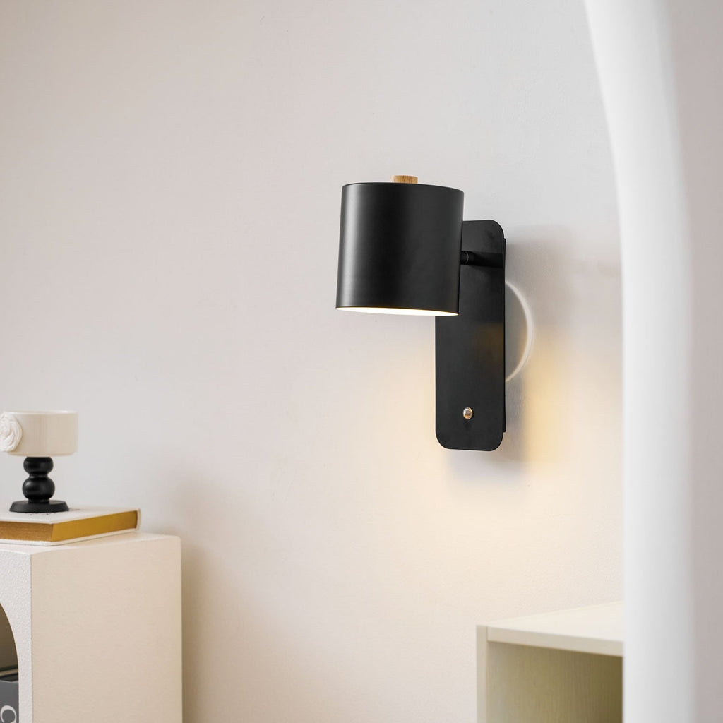 Rotatable Wall Lamp Rechargeable USB-C 350° Rotation Dimmable Touch 4 Colors - Lamylie