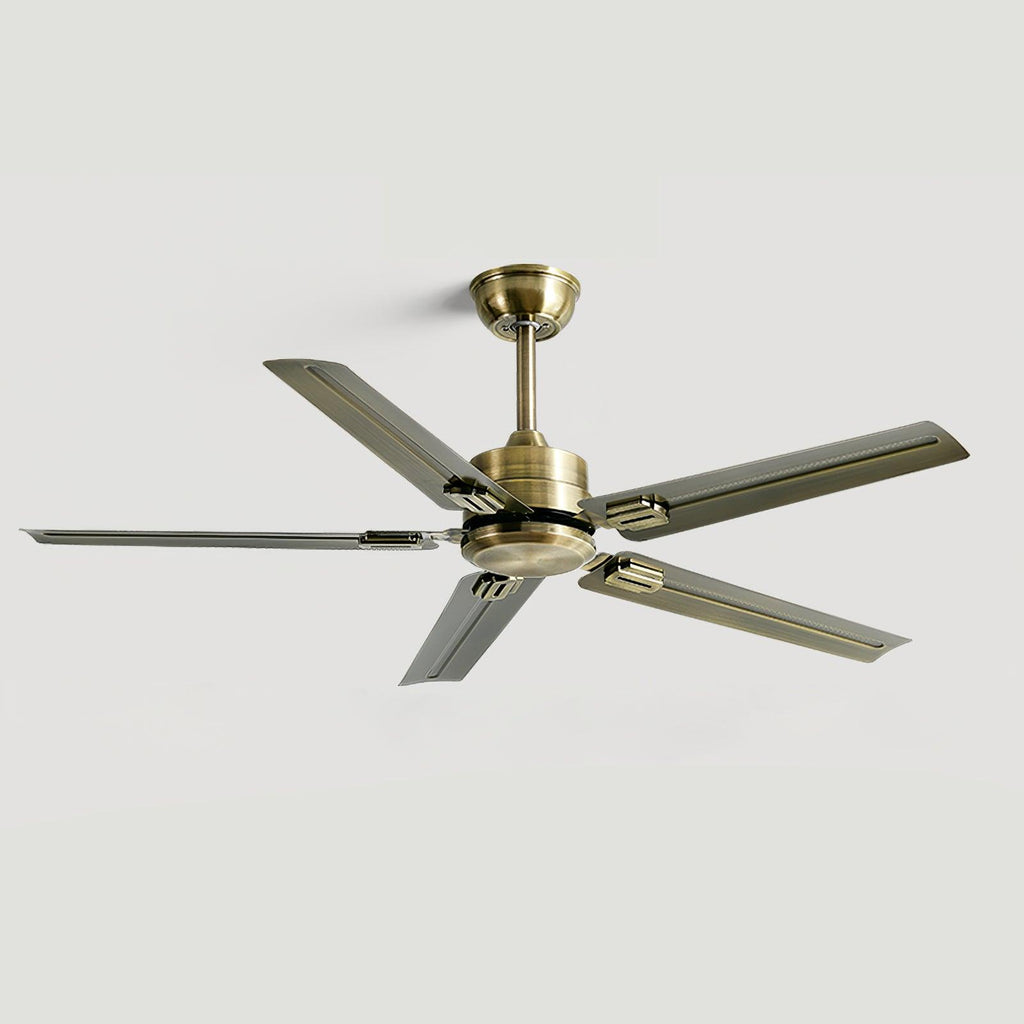 Prémium mennyezeti ventilátor távirányítóval, Ø132cm, 3 sebességfokozat, csendes DC-motorral – Lamylie