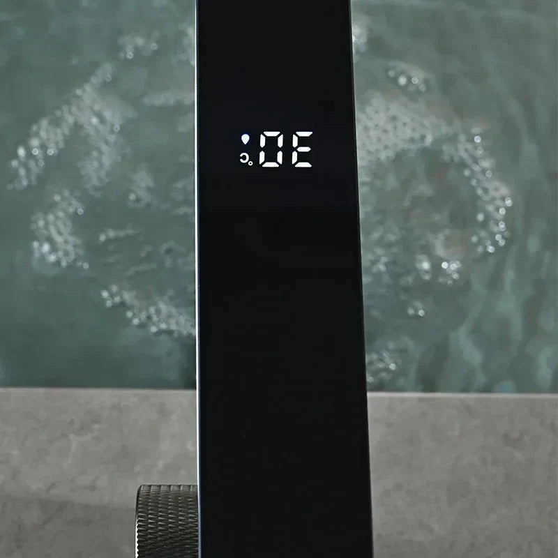 LED-kran for montering på servant med hydrogenerator - Lamylie