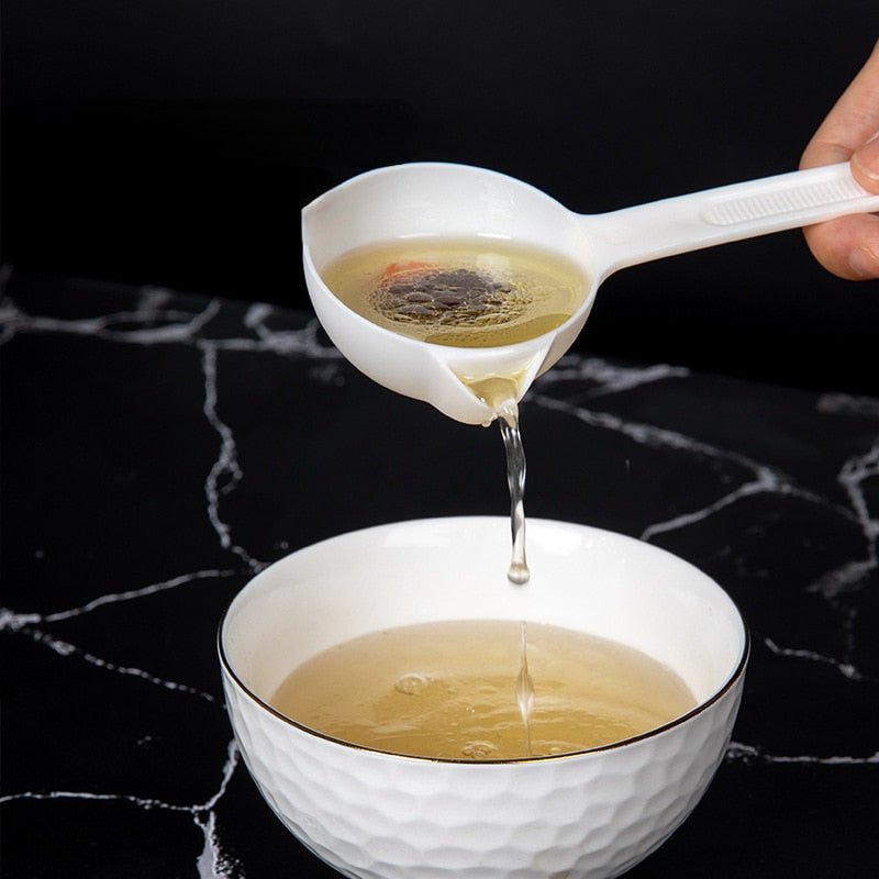 Cooking Oil Separator Spoon – Effortlessly Strain Fat and Liquids from Soups and Sauces - Lamylie