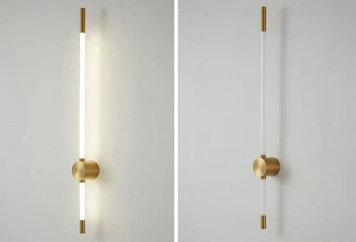 Κάθετο επίτοιχο φωτιστικό LED LumaFlex — Λεπτό μεταλλικό φινίρισμα, ενεργειακά αποδοτικός φωτισμός