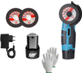 Cordless Angle Grinder 800W – 19500 RPM Handheld Tool with Extra Discs for DIY Cutting and Grinding - Lamylie
