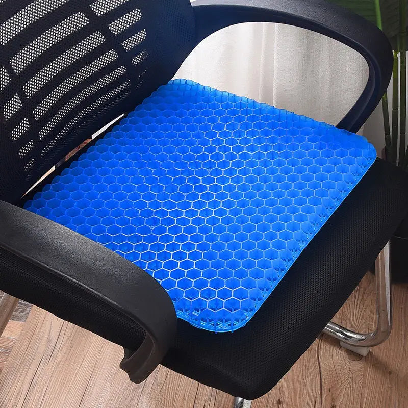 Ergonomic Gel Cushion for Chair | Pressure-Distributing Seat Cushion for Optimal Sitting Comfort - Lamylie