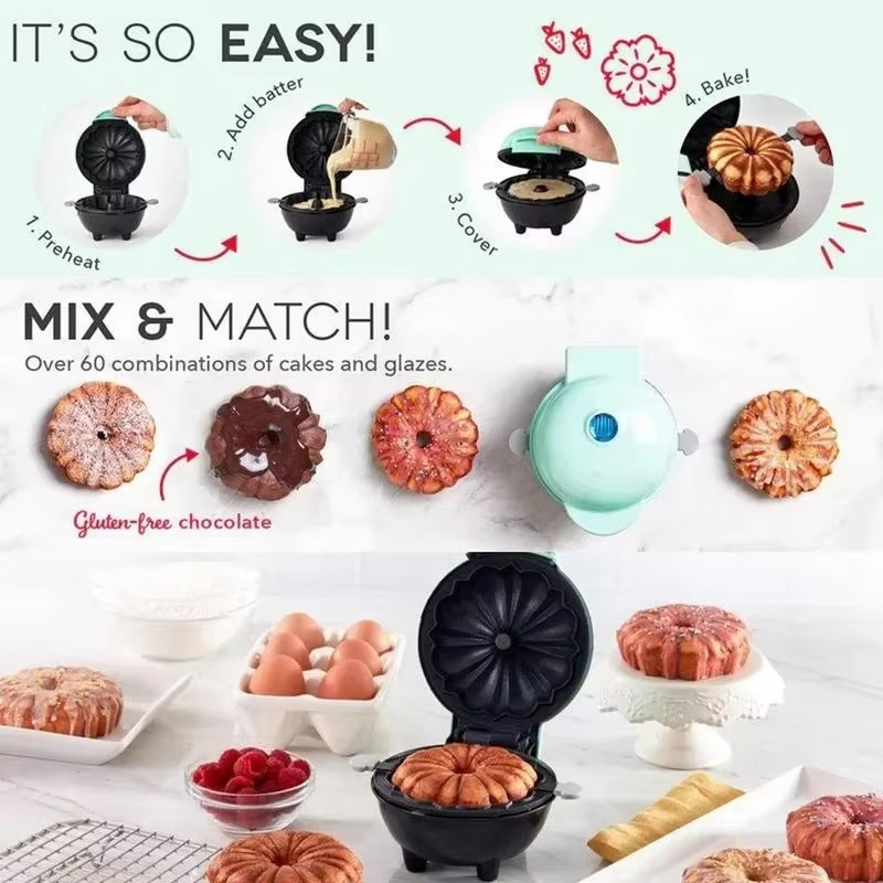 Mini-Gugelhupfform – kein Backofen erforderlich – Lamylie