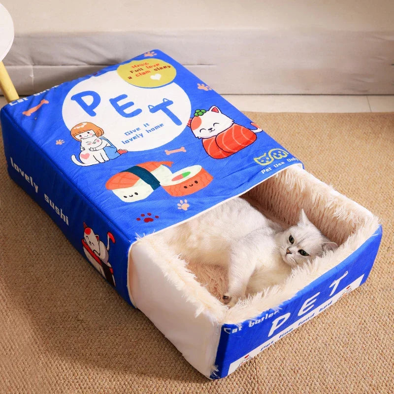 Cozy Retreat for Your Cat – A Safe Haven of Comfort - Lamylie
