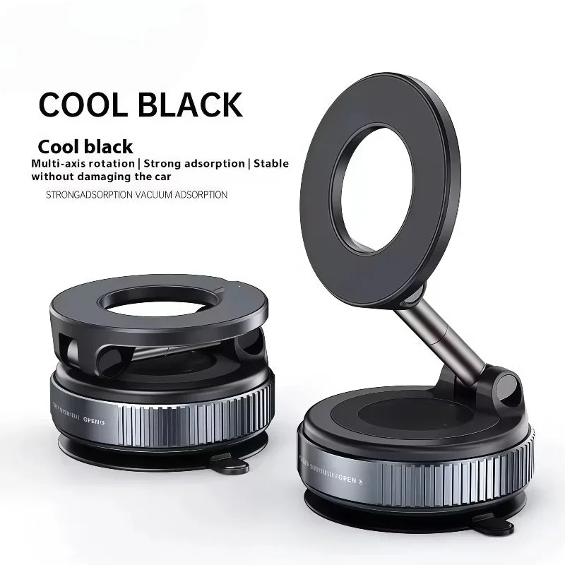 Magnetic Phone Mount with Vacuum Suction Cup – 360° Adjustable - Lamylie