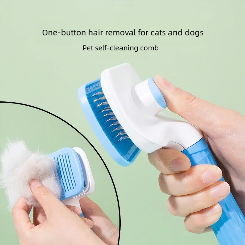 Pflegebürste für Katzen und Hunde - Haarentfernungs- und Massagebürste - Lamylie