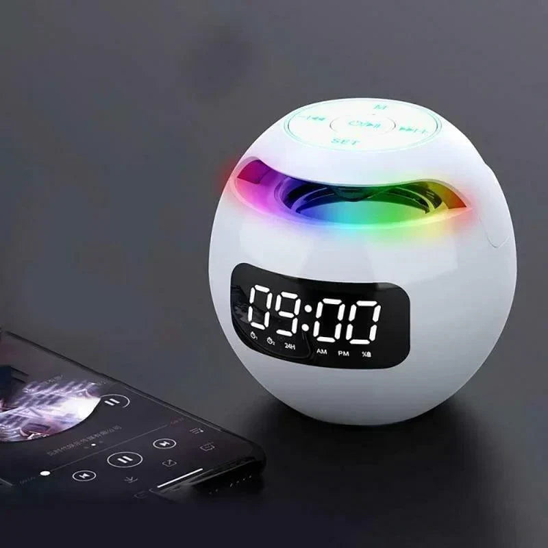 Digitale wekker met ledscherm – Moderne weergave van tijd en alarm voor op het nachtkastje - Lamylie