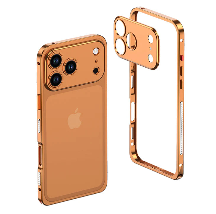 Coque en métal pour appareils mobiles - Solution de protection des bords - Lamylie