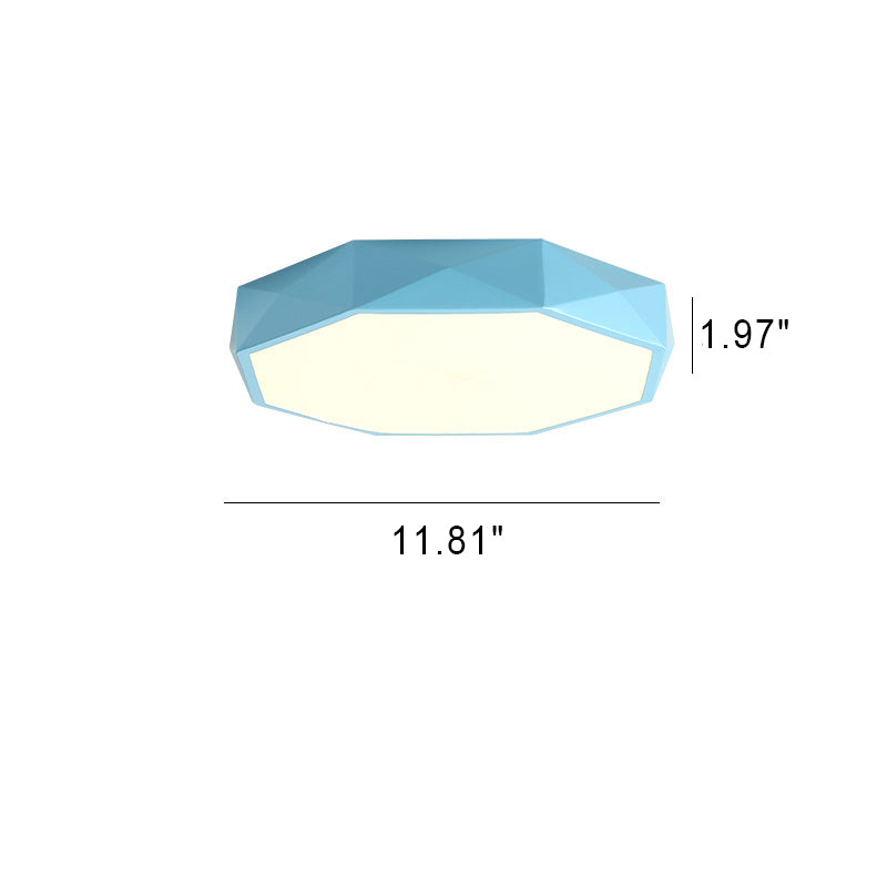 Plafoniera LED dal design astratto scandinavo, luce calda, acrilico e ferro, a plafone, per corridoi, soggiorni e camere da letto - Lamylie