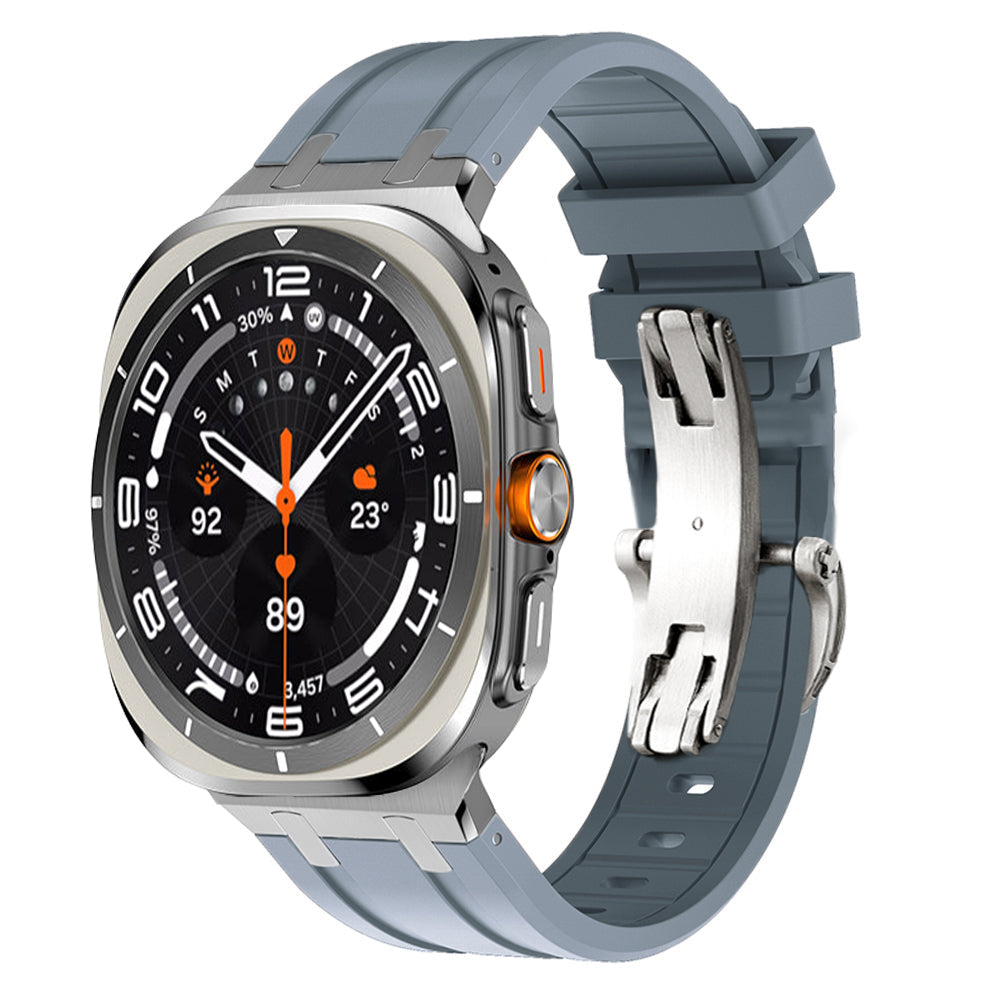 Bracelet en silicone avec adaptateur en titane NovaFlex pour Samsung Watch Ultra