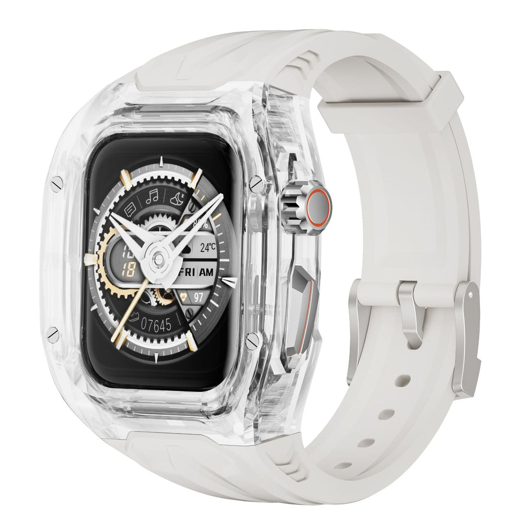 IceNova-Hülle aus Polycarbonat und Silikon – Schutzhülle für Gehäuse und Armband der Apple Watch Series