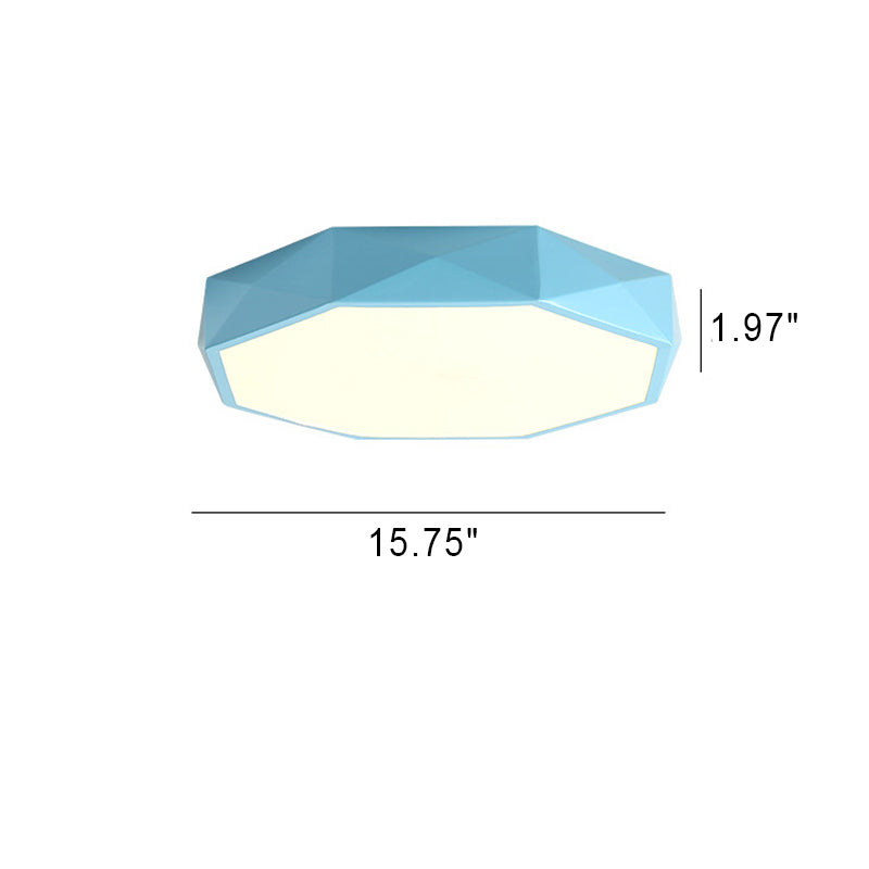 Plafoniera LED dal design astratto scandinavo, luce calda, acrilico e ferro, a plafone, per corridoi, soggiorni e camere da letto - Lamylie