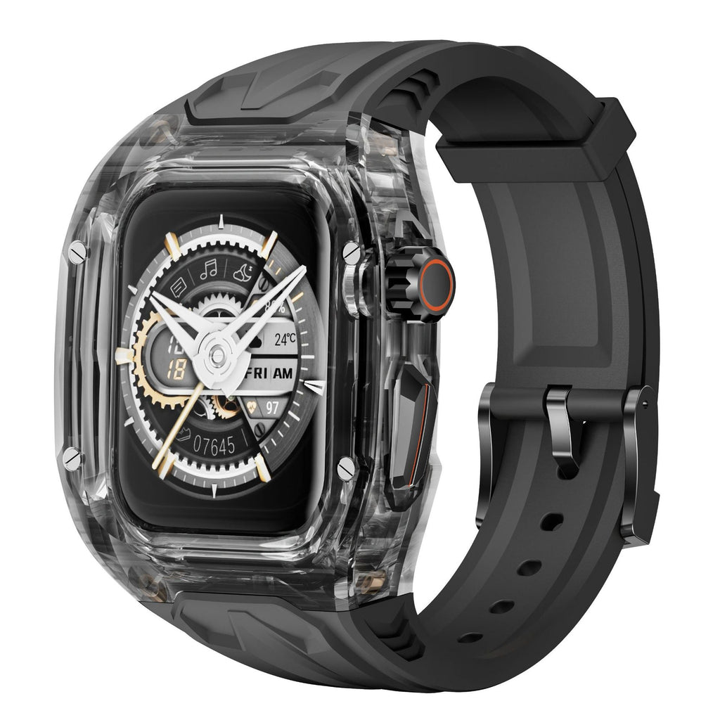 IceNova-Hülle aus Polycarbonat und Silikon – Schutzhülle für Gehäuse und Armband der Apple Watch Series